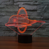 3D Dolphin Lamp - 7 COLORS CHANGEABLE 