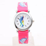 Quartz Analog Fashion Cartoon Dolphin Watch 