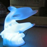 Cartoon Dolphin 7 Colour Changeable LED Night Light / Table Lamp 