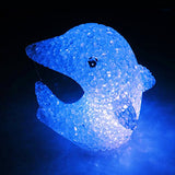 Romantic Crystal Dolphin LED Night Light 